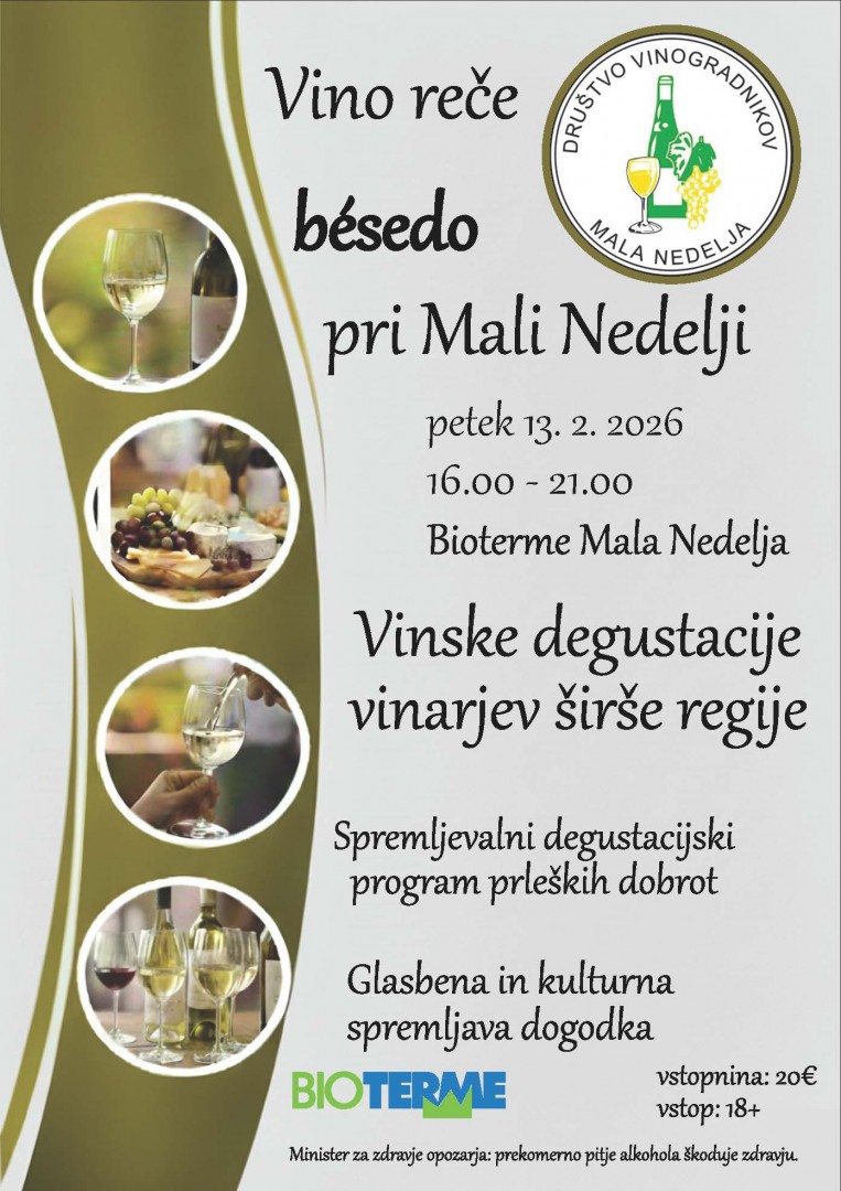 VINO REČE BÉSEDO